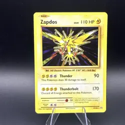 Pokemon Zapdos 42/108 XY Evolutions Holo Rare - LP - Image 1