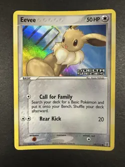 Pokemon TCG Eevee 69/113 Delta Species Reverse Stamp NM/LP - Image 2