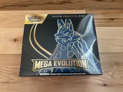 Pokemon Mega Evolution Lucario ETB Elite Trainer Box Sealed - Image 1