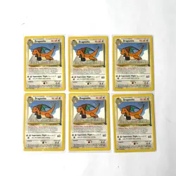 Lot Of 6 1999 Pokemon Dragonite WB First Movie Black Star Promo BSP #5 - Image 1