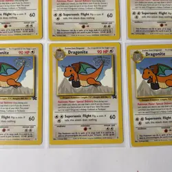 Lot Of 6 1999 Pokemon Dragonite WB First Movie Black Star Promo BSP #5 - Image 5