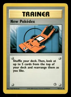 New Pokedex 95/111 Neo Genesis N1 HP - Image 2