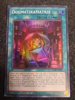 1x (VLP) Dogmatikamatrix - PHHY-EN055 - Super Rare - 1st Edition YuGiOh - Image 1