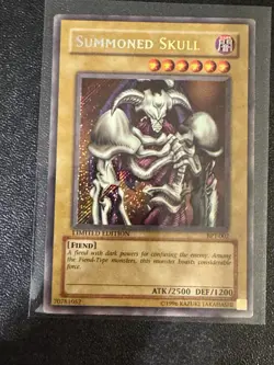 Yu-Gi-Oh! Summoned Skull BPT-002 Secret Rare Limited Edition - Image 1