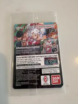 One Piece NCAA Card Monkey D. Luffy US College Basketball SGA (SEALED) - Image 2