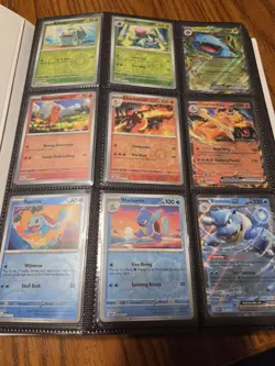 POKEMON 151 COMPLETE BASE MASTER SET ALL HOLOS, REVERSES, EX's, Total 318 cards. - Image 1