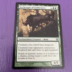 Archetype of Endurance Born of the Gods Magic The Gathering MTG Card Boar LP - Image 1