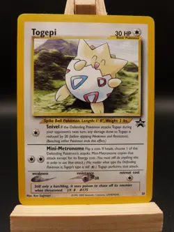 Pokemon Black Star Promo Card - Togepi # 30 - Image 1
