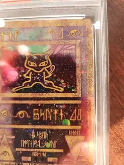Ancient Mew Game Promo Holo Pokemon Card WOTC Mint PSA 9 - Image 4