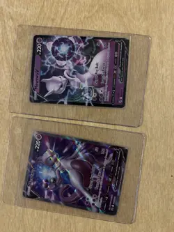 Pokemon TCG 2 Card Lot Mewtwo V Basic Holo English Nintendo - Image 1