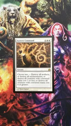 MTG Austere Command - Commander 2011 NM - Image 1