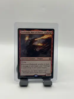 MTG, Drakuseth, Maw of Flames $3 ORDER MIN 193 NM Foundations Regular - Image 1