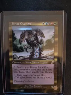 MTG Sliver Overlord, Scourge, Regular RARE NM cond. 2003 never played - Image 1