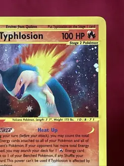 Typhlosion Expedition 28/165 Holo Shiny Card Excellent Condition Pokemon (T94) - Image 4