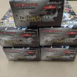 Pokemon Card Shiny Treasure ex Box Scarlet & Violet High Class pack black 5box - Image 2
