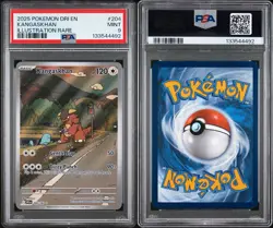 2025 POKEMON DRI EN KANGASKHAN ILLUSTRATION RARE #204 PSA 9 - Image 3