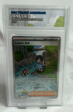 Pokemon TCG: Lana's Aid 219/167 - SV Twilight Masquerade SIR - NM - Image 1
