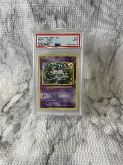 2016 Pokemon XY Evolutions Mew Holo #53 PSA 9 MINT - Image 1