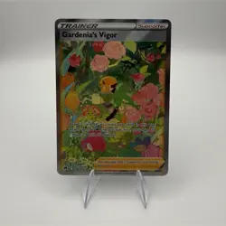 Pokemon Gardenia's Vigor GG61/GG70 Crown Zenith Galarian Full Art Holo - Image 1