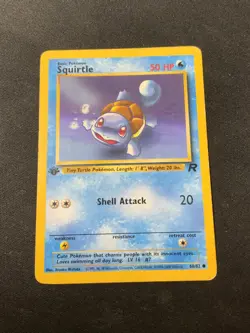 Pokemon - Squirtle - 68/82 - Team Rocket 1st Edition - Common - Image 1