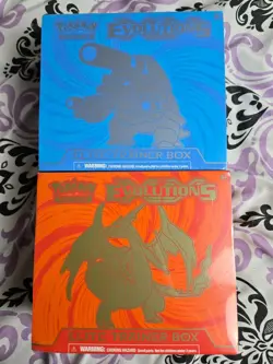 XY Evolutions Elite Trainer Box Pokemon TCG Set Charizard & Blastoise Sealed - Image 2