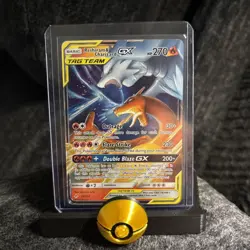 Pokemon TCG Reshiram & Charizard GX 20/214 Tag Team Ultra Rare NM - Image 1
