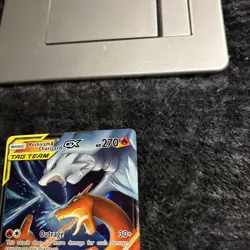 Pokemon TCG Reshiram & Charizard GX 20/214 Tag Team Ultra Rare NM - Image 4