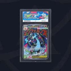 Pokemon Mega Charizard X EX 023 UPC Promo -PERF SUB- Graded Slab ACE 10 - Image 4