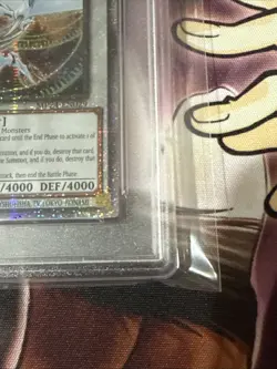 2024 YU-GI-OH! MP24-25TH ANV TIN: DUELING MIRRORS COSMIC BLAZAR DRAGON PSA 10 - Image 3