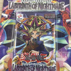 1996 Yu-Gi-Oh! Labyrinth of Nightmare Booster Pack *NEW/Sealed* - Image 3