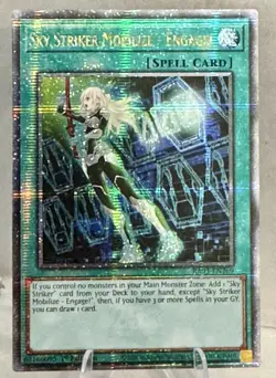 Yugioh! Sky Striker Mobilize - Engage! RA03-EN269 Quarter Century Secret Rare - Image 1