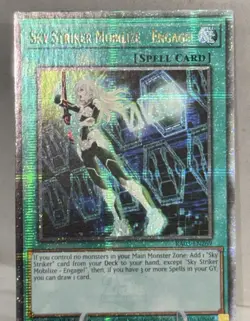Yugioh! Sky Striker Mobilize - Engage! RA03-EN269 Quarter Century Secret Rare - Image 3