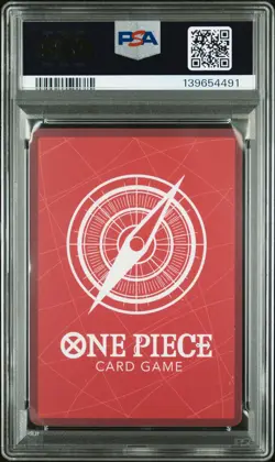 2025 ONE PIECE PROMOS DODGERS X ONE PIECE NIGHT #010 MONKEY D. LUFFY PSA 10 - Image 2