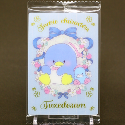Tuxedosam Sanrio Characters Wafer Card #9 Bandai Sealed TCG Japanese - Image 1