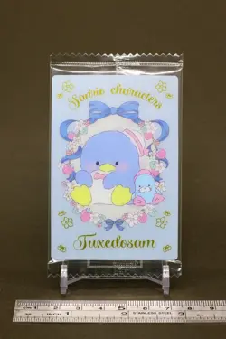 Tuxedosam Sanrio Characters Wafer Card #9 Bandai Sealed TCG Japanese - Image 2