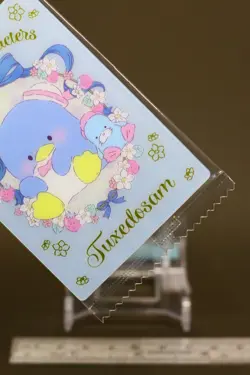 Tuxedosam Sanrio Characters Wafer Card #9 Bandai Sealed TCG Japanese - Image 5