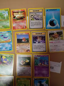 Vintage Pokemon Cards Holo, Rare , Gamefreak Lot Of 34 No Reserve!!! - Image 5