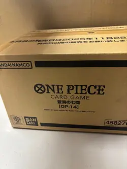 One Piece CARD GAME OP-14 OP14 BOOSTER BOX Case Japanese - Image 1