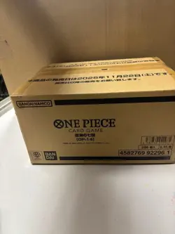 One Piece CARD GAME OP-14 OP14 BOOSTER BOX Case Japanese - Image 2