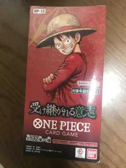 ONE PIECE Card Game CARRYING ON HIS WILL OP13 OP-13 Box Japanese - Image 2