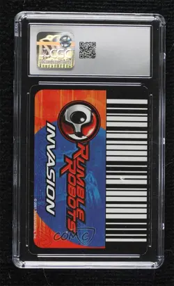 2001 Rumble Robots - Power Cards Invasion Starter Set #273 CGC 8 - Image 2