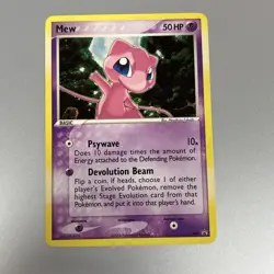 Pokemon Mew 2006 Black Star Promo #40 Holo Card - Image 3