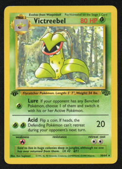 Victreebel 1999 Pokemon 1st Edition 30/64 Jungle Regular - Image 1