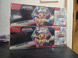 Pokemon Prismatic Evolutions Surprise Box & Booster Bundle Sealed - Image 1