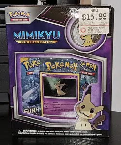 2017 Pokemon Mimikyu Pin Collection Box Sun And Moon NEW Sealed - Image 1