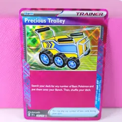 Pokemon Precious Trolley Ace Spec 185/191 SSP Surging Sparks LP - Image 1