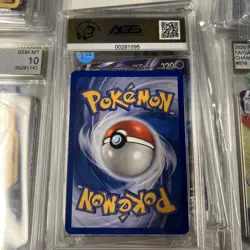 AGS 9.5 Magmortar 2007 Pokemon D&P Secret Wonders 31 Holo Lavaflow Theme Swirl! - Image 3