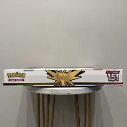 151 Zapdos ex Collection Box 4 Packs Scarlet & Violet Pokemon TCG **SEALED/NEW** - Image 4