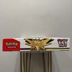 151 Zapdos ex Collection Box 4 Packs Scarlet & Violet Pokemon TCG **SEALED/NEW** - Image 5