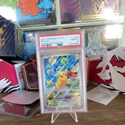 Pokemon Pikachu 027 Scarlet & Violet Promo Holo PSA 10 2023 TCG - Image 1